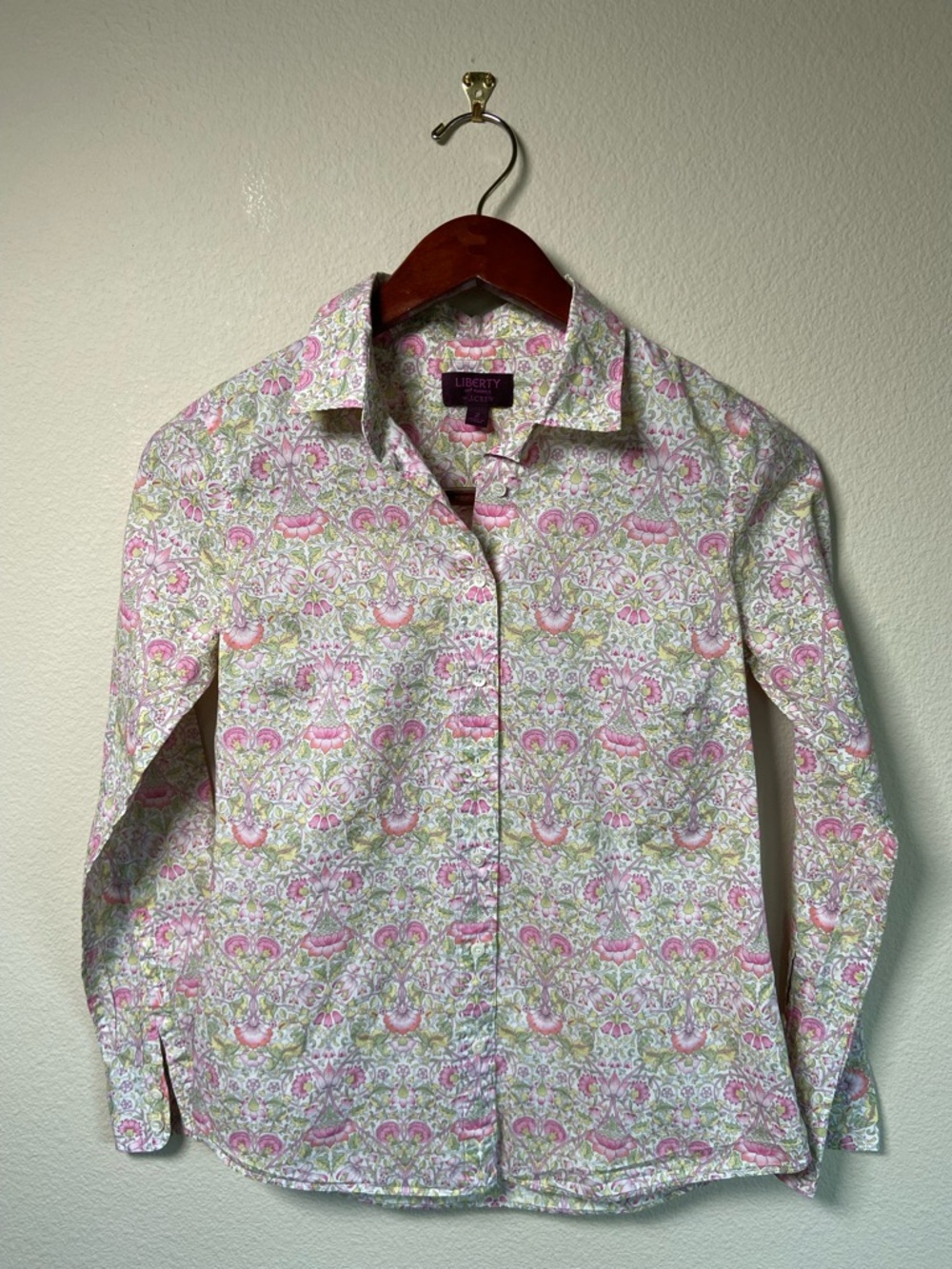 Liberty of London J. Crew Floral Button-Up Shirt